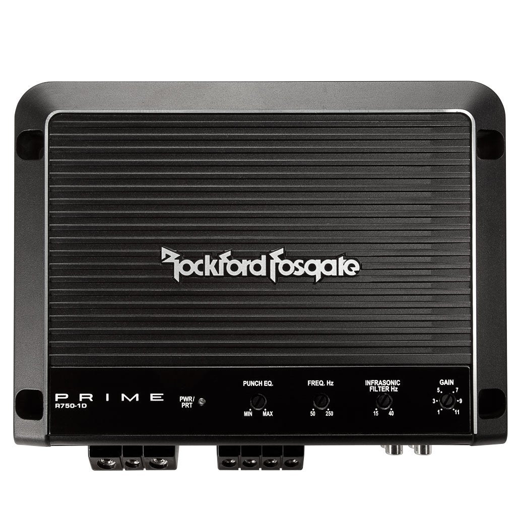 Rockford Fosgate R750-1D Prime 750 Watt Class-D Mono Verstärker