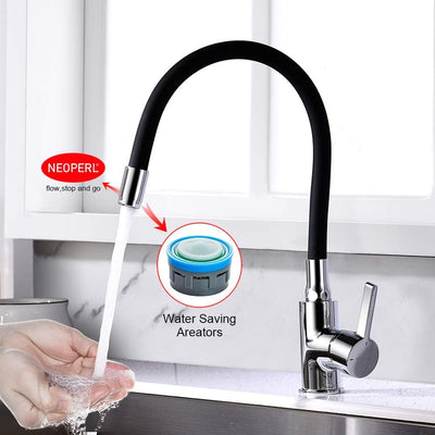 GRIFEMA GRIFERÍA DE COCINA-G4002-2 | Küchenarmatur - Wasserhahn Küche mit Flexibler Auslauf, Hoher A