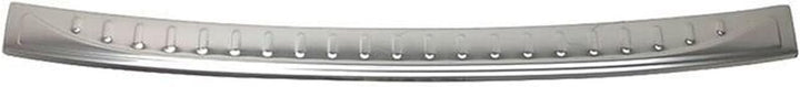 OMAC Ladekantenschutz Stossstange kompatibel mit VW Passat B7 Stufenheck 2010-15 Edelstahl Chrom Pas