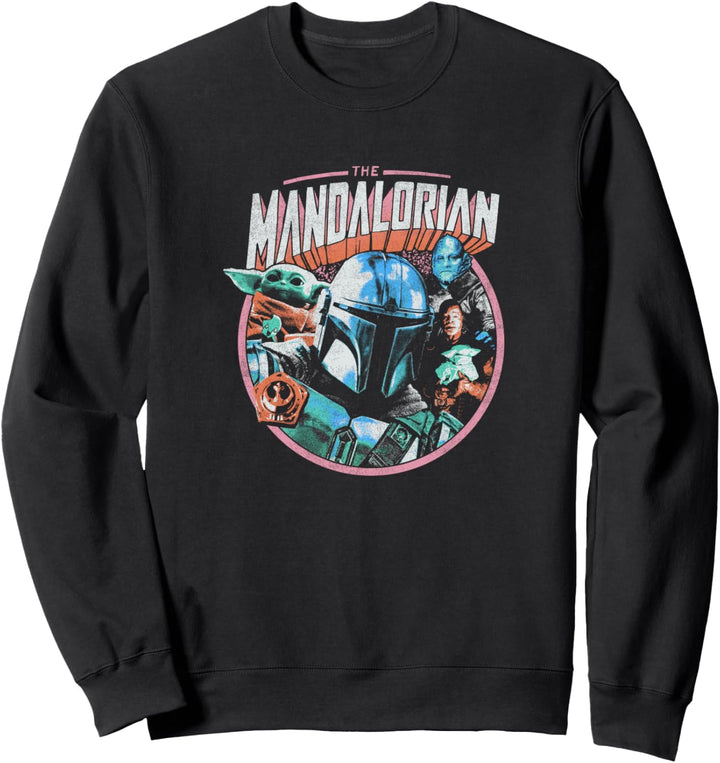 Star Wars: The Mandalorian Group Shot Pop Sweatshirt