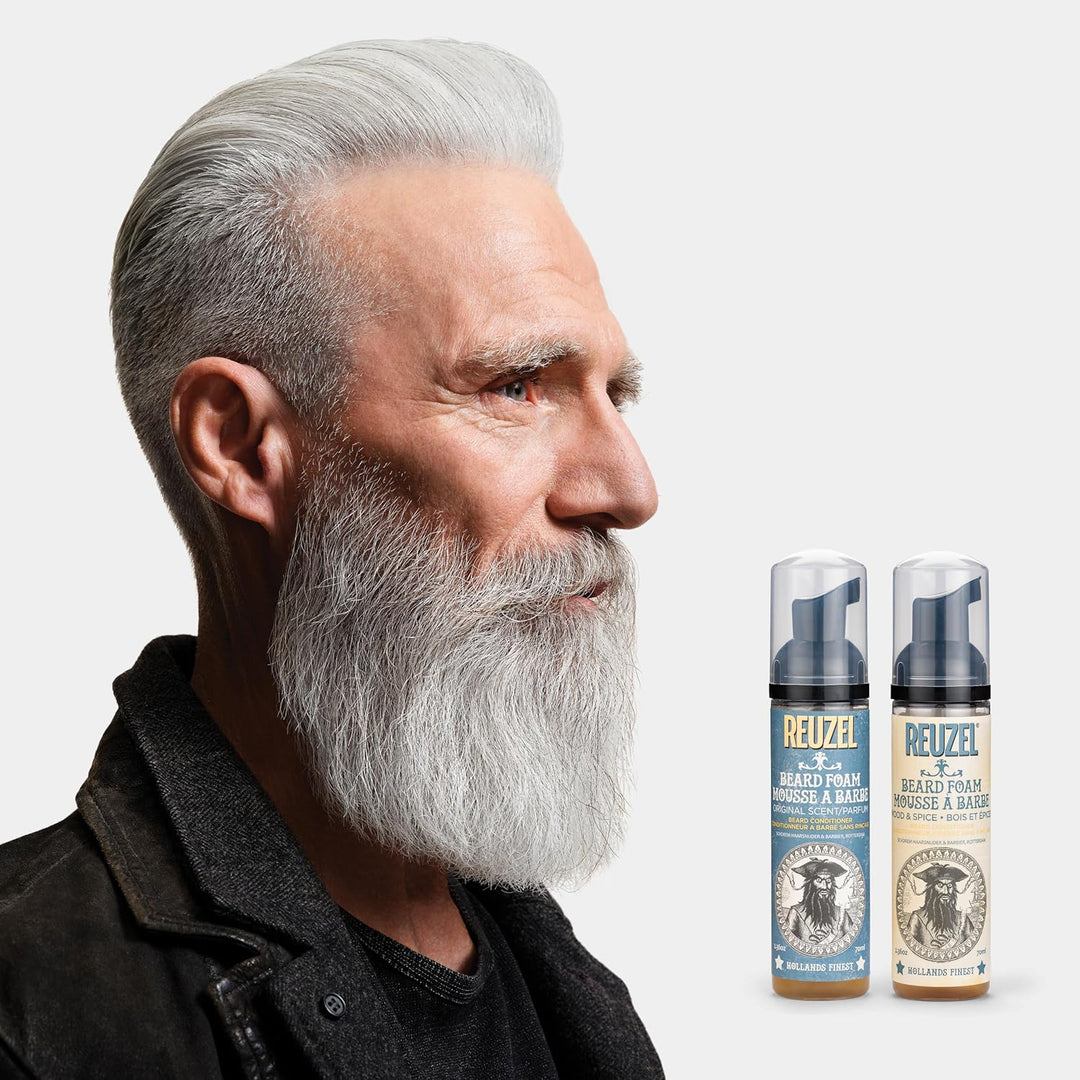 Reuzel Beard Foam, Reduces Beardruff And Itchy Skin, 70 ml