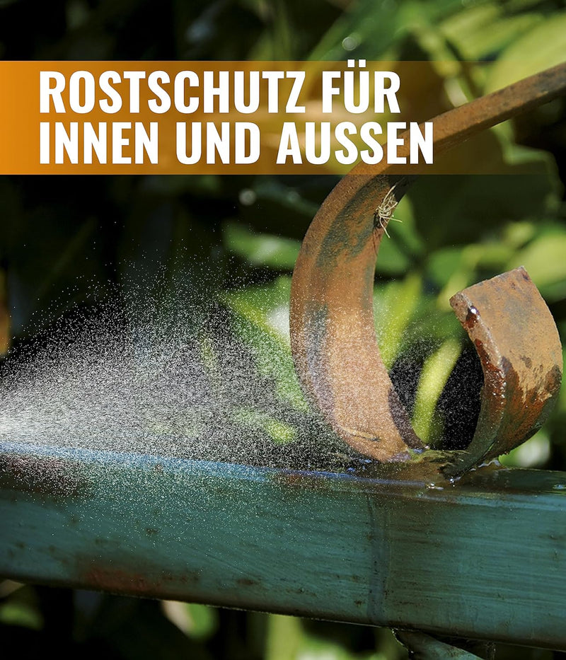 OWATROL® Rostschutz Spray 4 x [ 300ml ] - Für Metalle, Kunststoff, Glas, Holz, Farben & Lacke - Grun