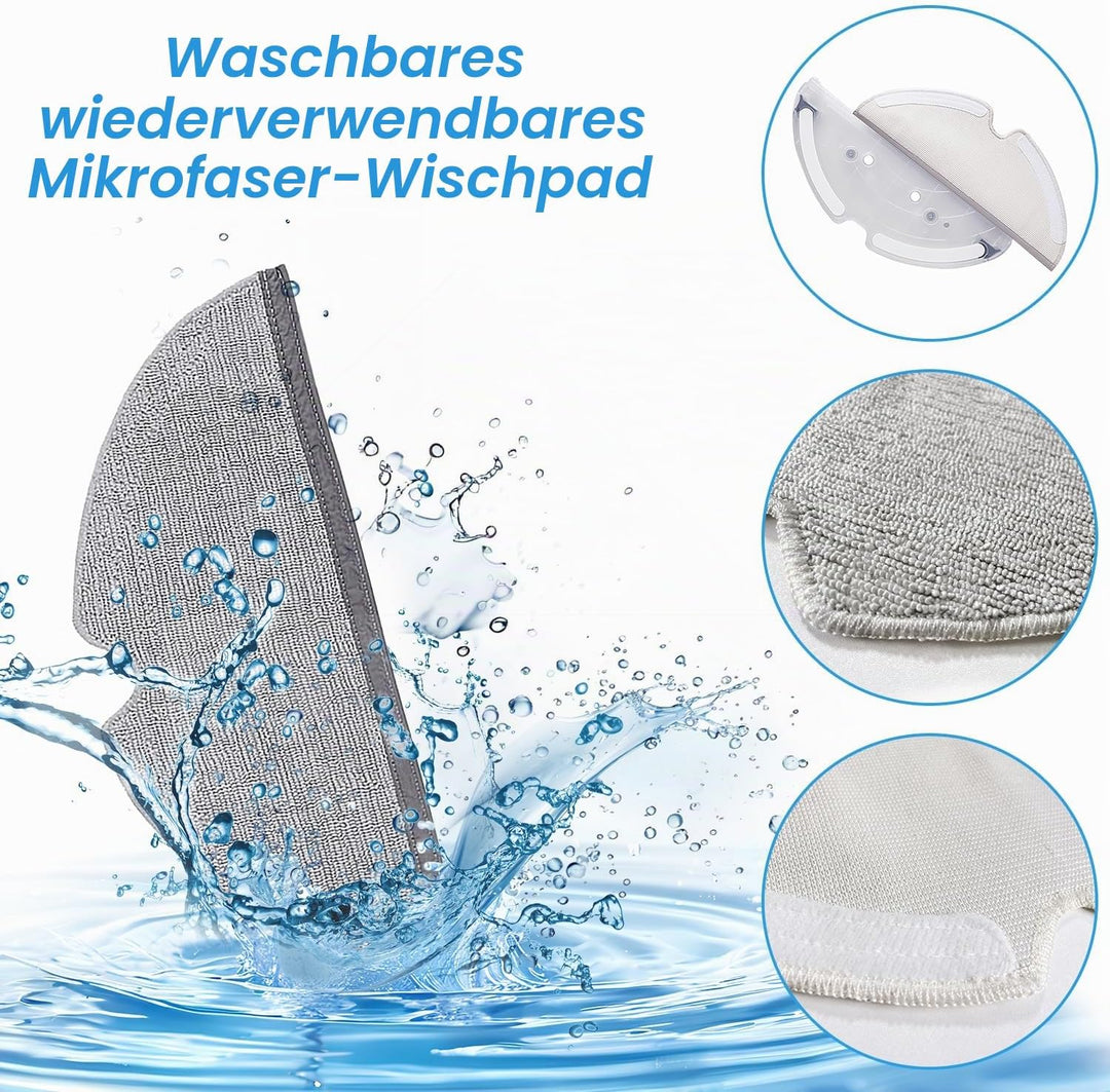 Zubehör Ersatzteile für Xiaomi Roborock S6 S60 S65 S5 Max S5 S50 S51 S55 Staubsauger, 2 Hauptbürste