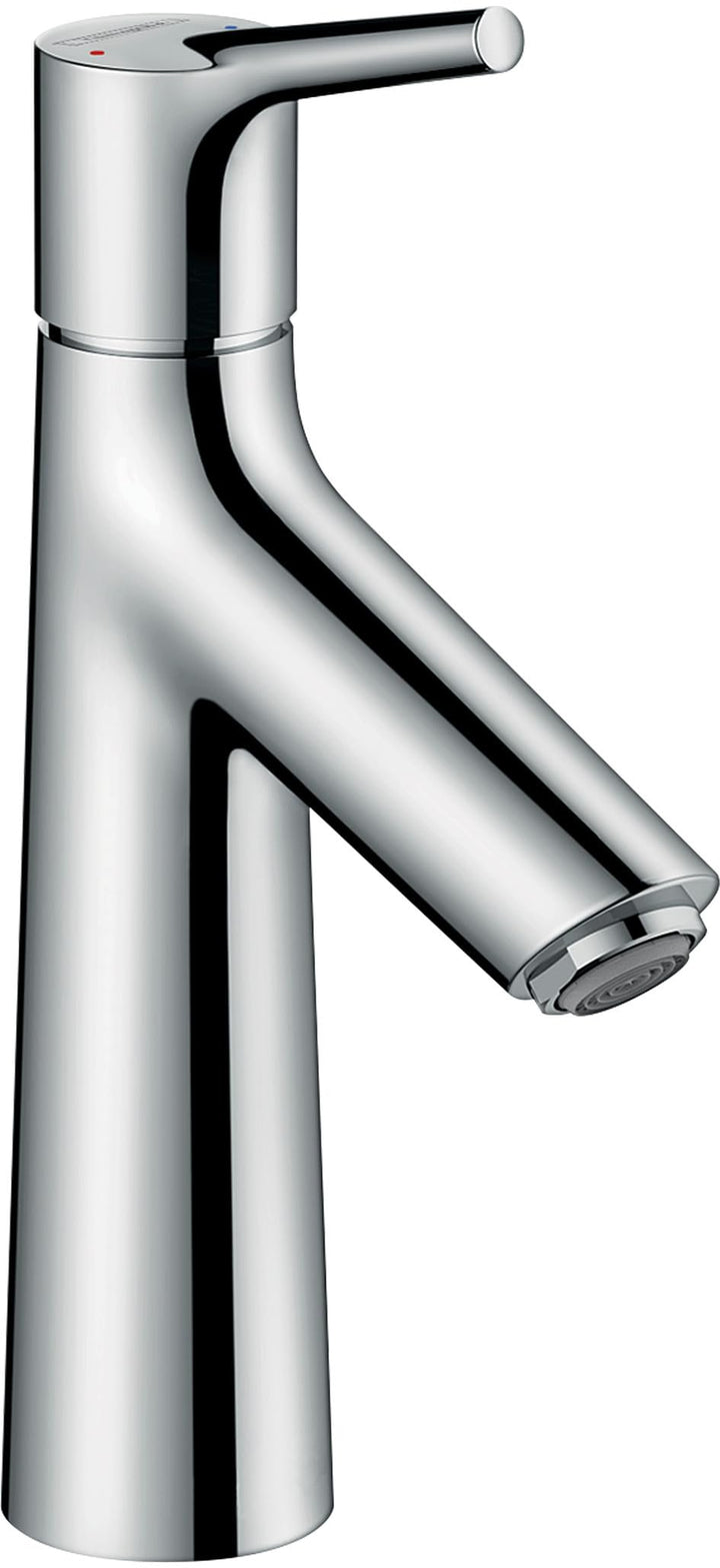 hansgrohe Wasserhahn Talis S (Armatur mit Auslauf Höhe 100mm, ohne Ablaufgarnitur) Chrom, Chrom