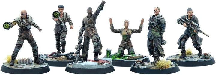 Modiphius Entertainment | Fallout Wasteland Warfare | Children of Atom Zealot Congregation | Miniatu