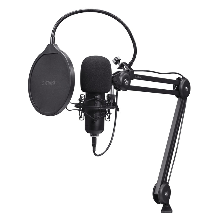270 Emita II+ Mikrofon mit Arm, Windfilter und Popfilter, USB Mikrofon mit Nierencharakteristik, 192