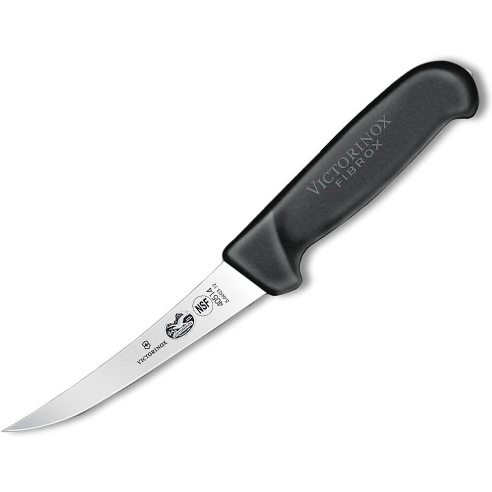 Victorinox Fibrox Kochmesser, Ausbeinmesser, Extra Scharfe Klinge, Rostfreier Stahl, Spülmaschinenge