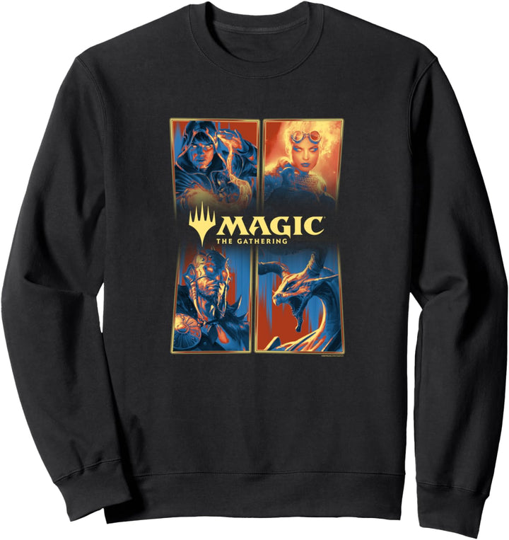 Magic: The Gathering- Four Chars Sweatshirt