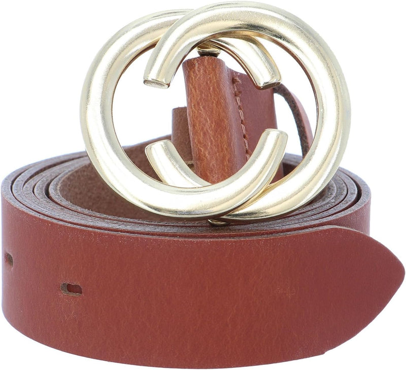 Vanzetti Chain Reaction 30mm Leather Belt W110 Cognac