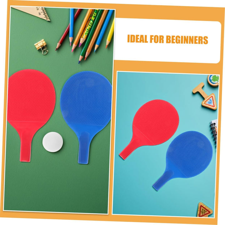 HEMOTON 8 Stück Pong Schläger Mini Tischtennis Tischtennisschläger Tennisschläger Tischtennistrainer