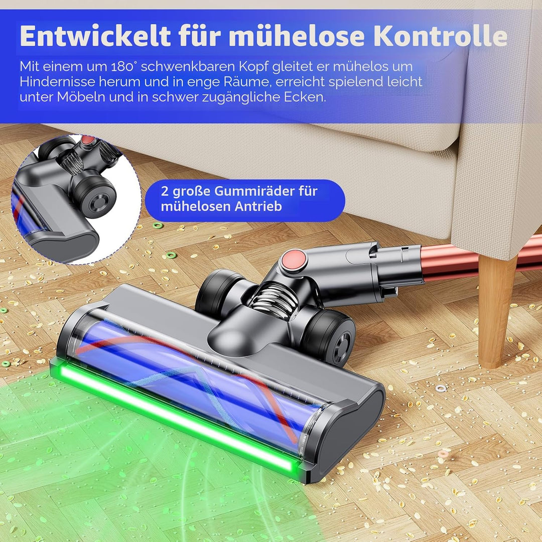 Elektrische Bürste kompatibel für Dyson V6 Animal, V6 Fluffy, DC58, DC59, DC61, DC62, DC74, Zubehör
