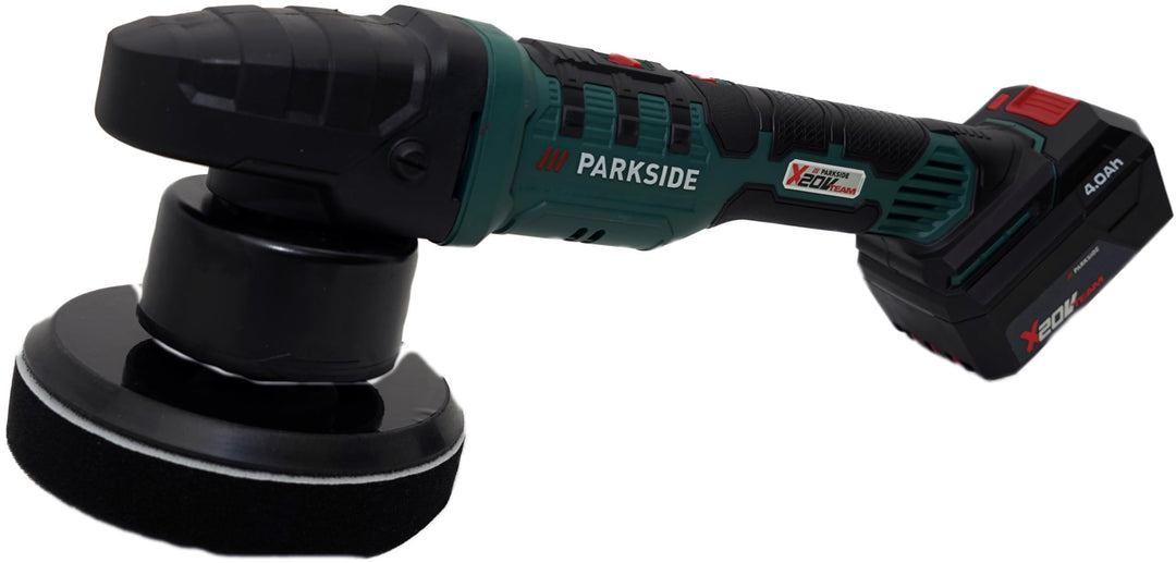 PSIDE Angebot für PARKSIDE® 20 V Akku-Poliermaschinen-Starterset inkl. 4 Ah Akku, Ladegerät & PSIDE