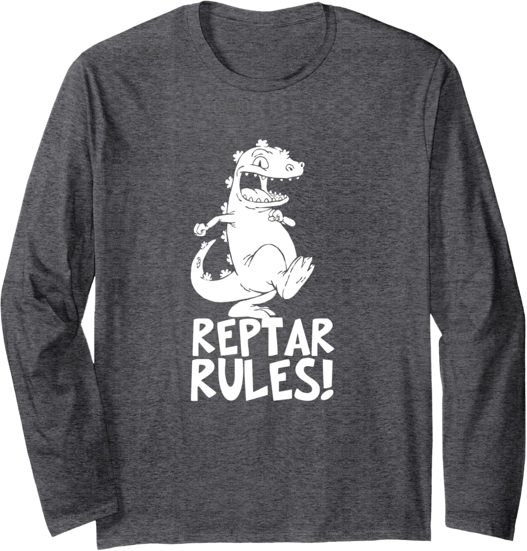 Rugrats Reptar Rules Dinosaur Stomp Langarmshirt