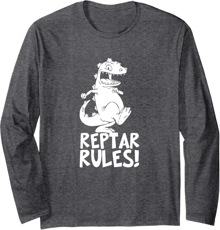 Rugrats Reptar Rules Dinosaur Stomp Langarmshirt