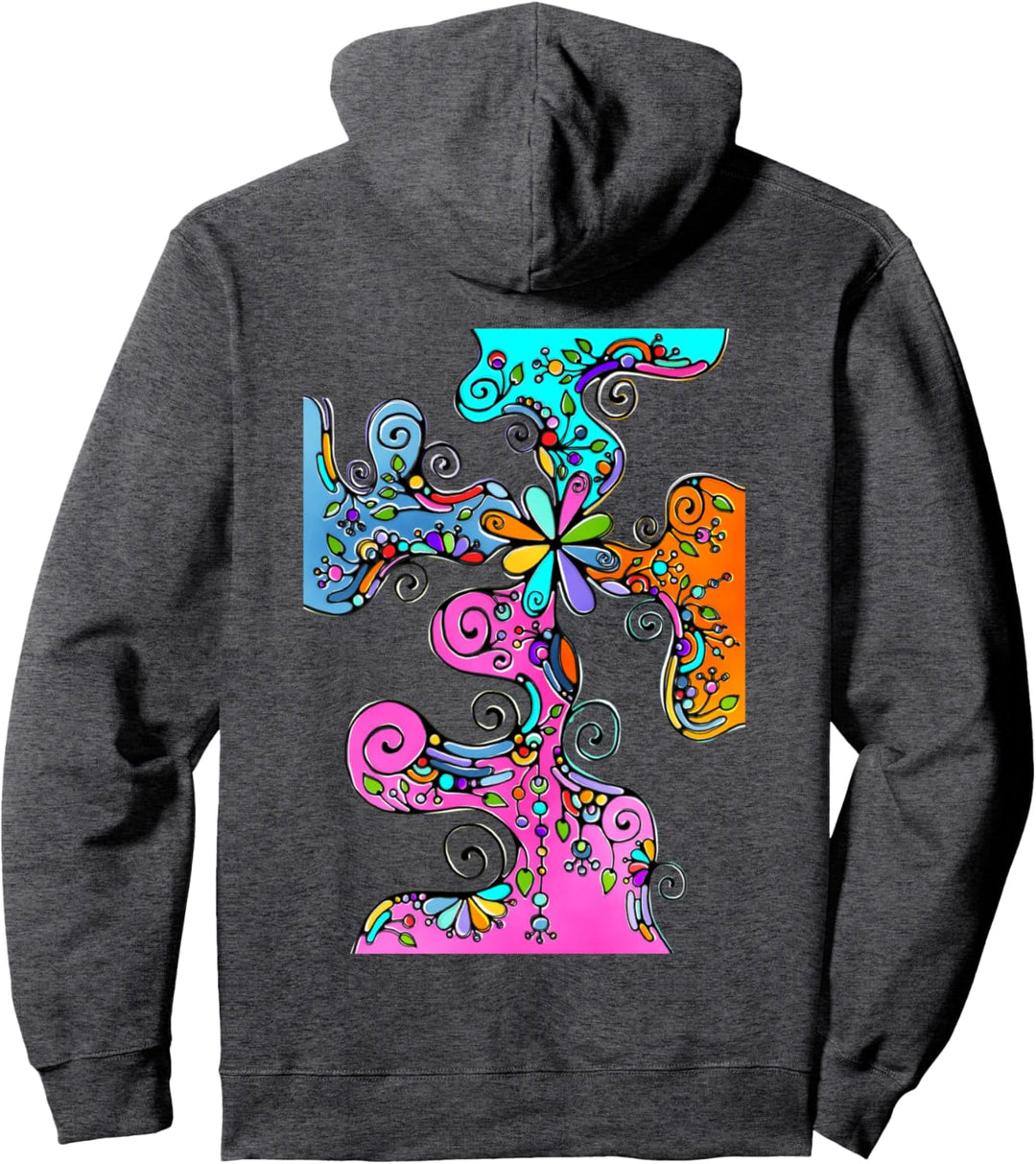 Sketching Fantasy Art - Lines Of Power 9 - Fan Fun Pullover Hoodie
