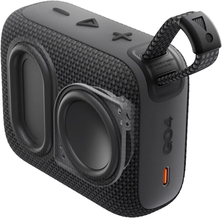 JBL Go 4 - Ultra-Portabler, wasser- und staubdichter Bluetooth-Lautsprecher, Big JBL Pro-Sound mit d