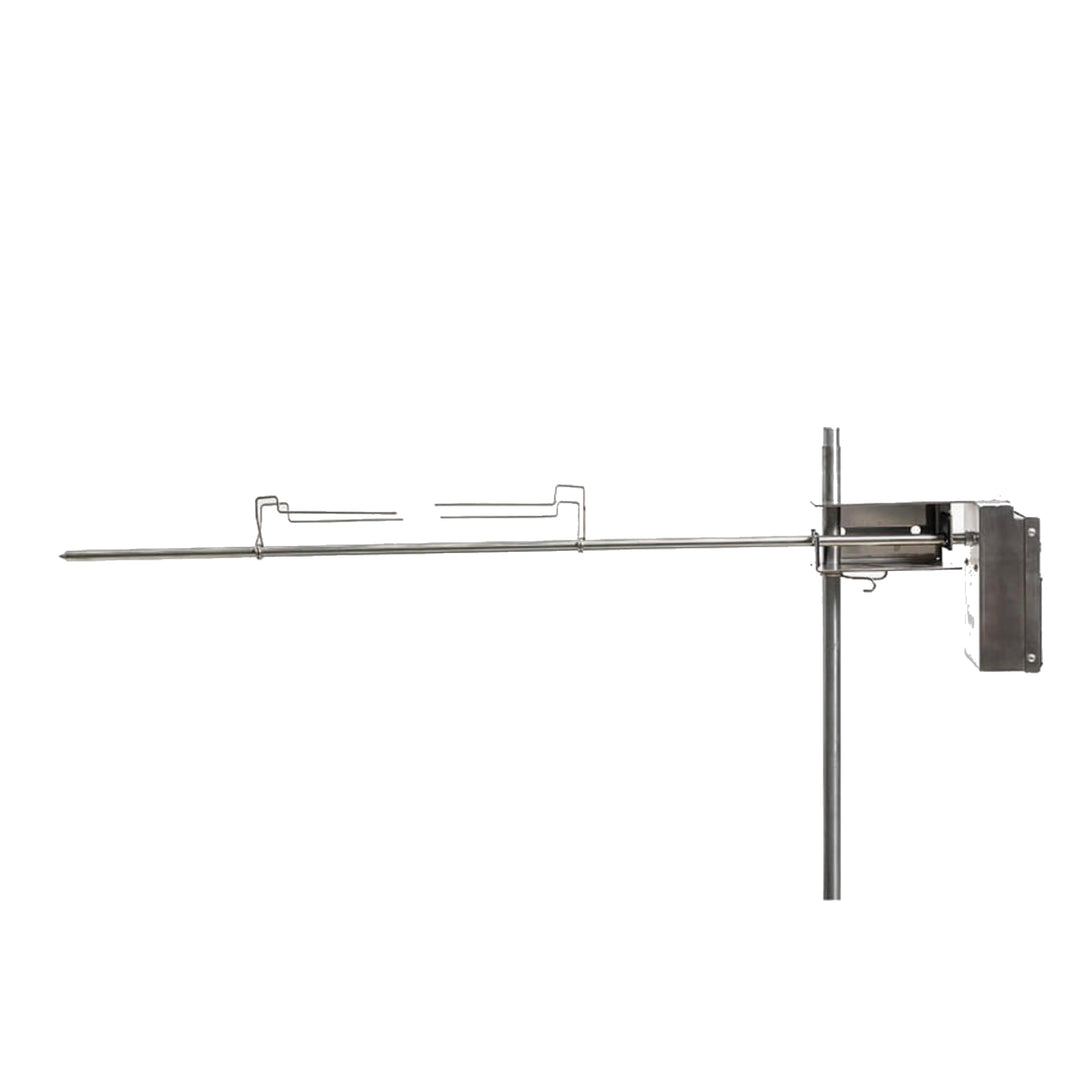 Auspit "The Little Aussie Legend" Edelstahl Set – Edelstahl Rotisserie Set für Outdoor BBQ, Autonome
