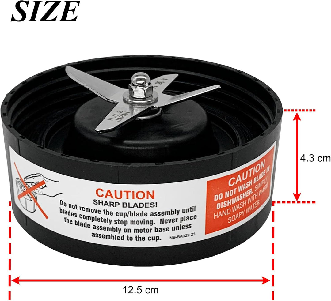 Ersatz Entsafter Klingen für NutriBullet Rx Standmixer 1700 W, Nutribullet Rx Ersatzteile 1 Stück, 1