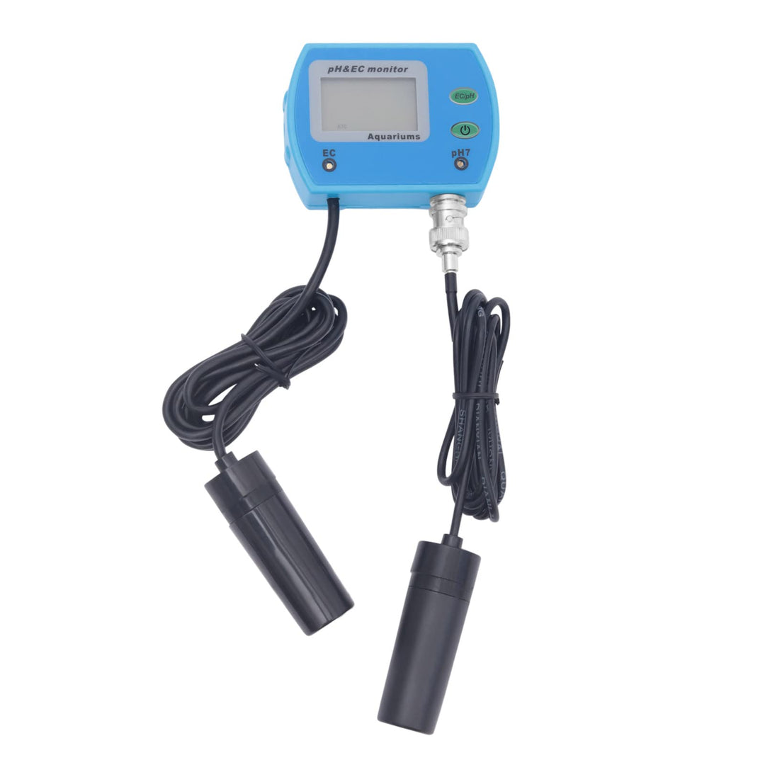 2-in-1 pH EC Messgerät Wasserqualität Tester,PH-9853 Monitor mit ATC &amp; LCD-Hintergrundbeleuchtung,Pr