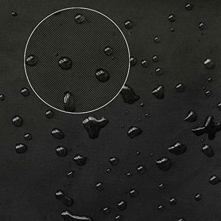 110x120x140 Cm Schwarz Spielhaus Kinder Outdoor Abdeckplane 420D Oxford-Tuch Wasserdicht Tragbares P