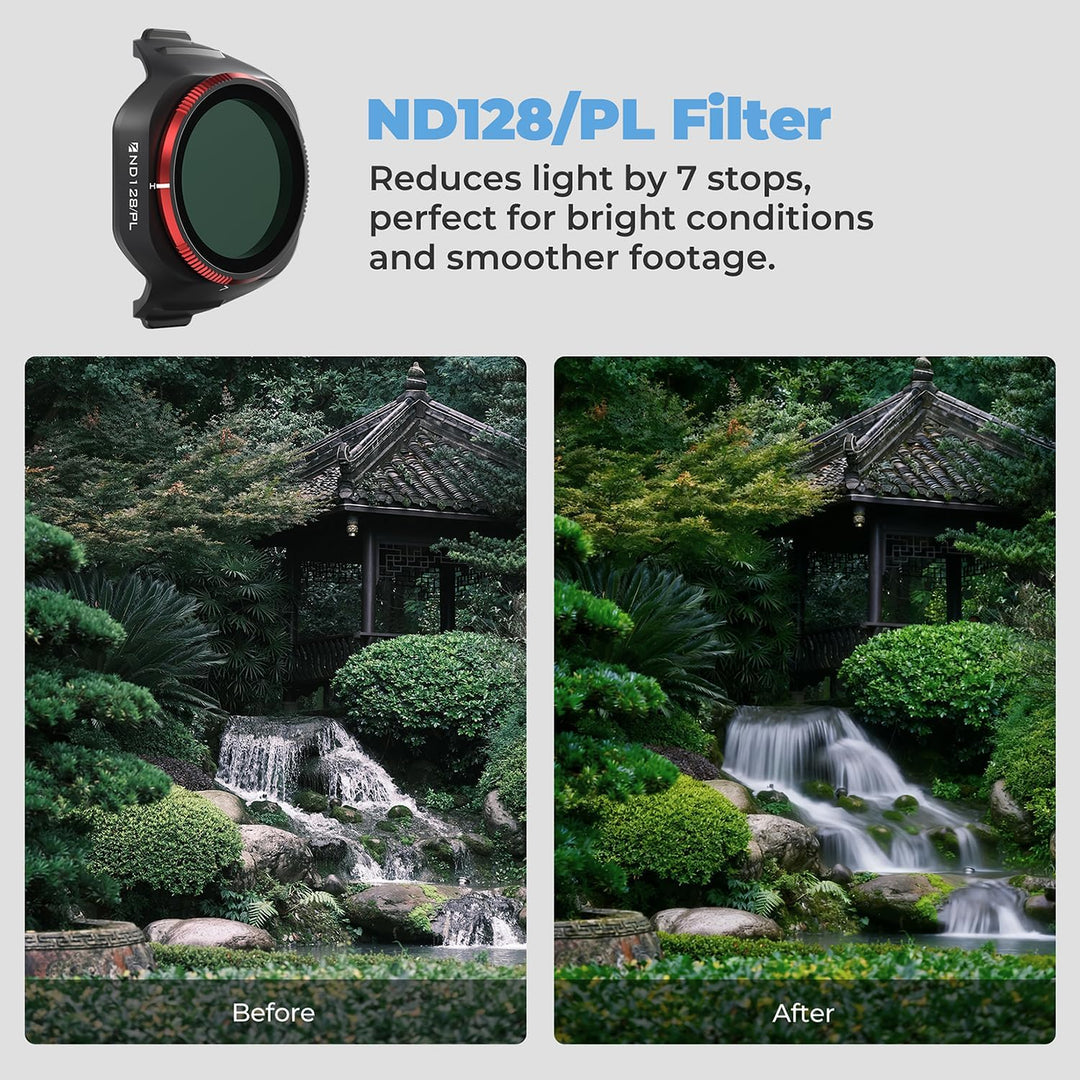 Freewell Bright Day 6er-Pack ND/PL Filter für DJI Mini 5 Pro - ND8/PL, ND16/PL, ND32/PL, ND64/PL, ND
