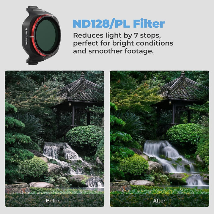 Freewell Bright Day 6er-Pack ND/PL Filter für DJI Mini 5 Pro - ND8/PL, ND16/PL, ND32/PL, ND64/PL, ND