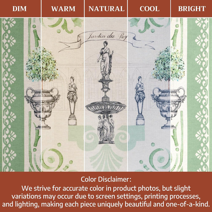 Maison d' Hermine Jardin Du Roy 100% Baumwolle Set von 2 Multi-Purpose Küchenhandtuch | Bar Handtüch