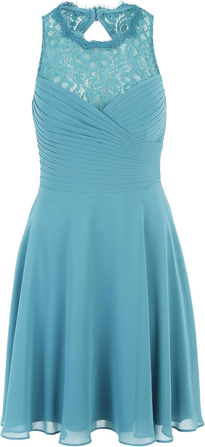 Vera Mont Damen Kleid 40 Smoky Teal, 40 Smoky Teal
