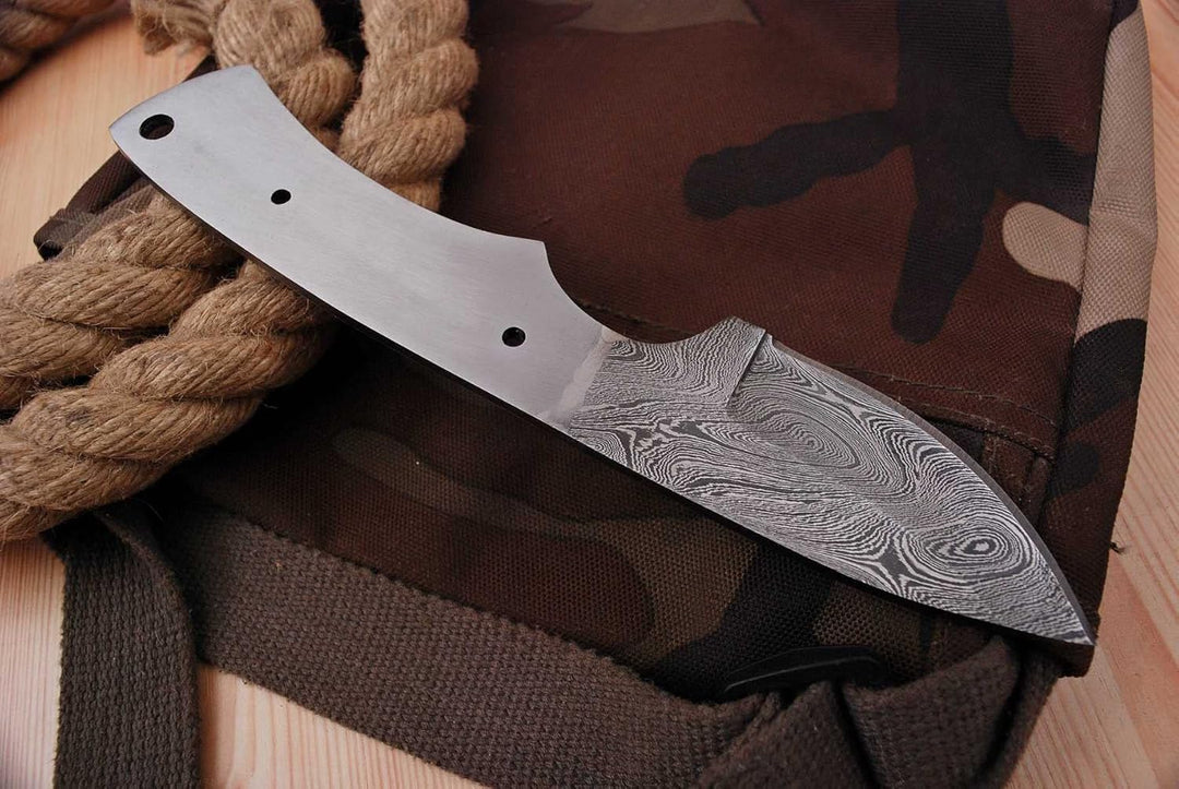 Damast Klinge Handgeschmiedete Damast Rohling Damascus blank blade 968EA