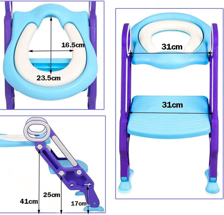 Toilettensitz kinder, toilettentrainer, Einstellbar und faltbar (YE248499_01), Ye248499_01