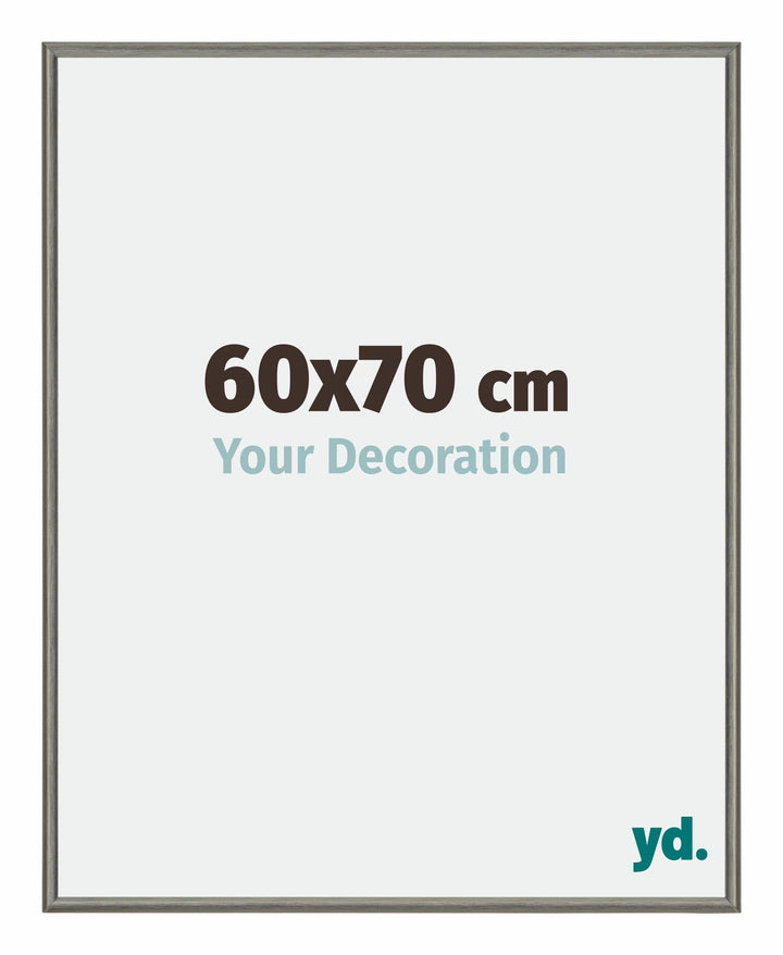 yd. Your Decoration - Bilderrahmen 60x70 cm - Bilderrahmen aus Aluminium mit Acrylglas - Antireflex