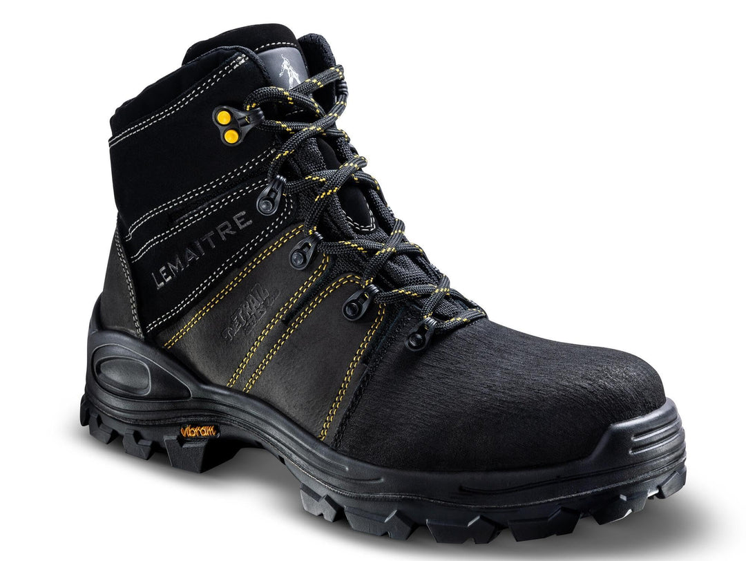 Lemaitre TREKS30NRVA, TREK S3 Sicherheitsschuhe, Schwarz, Grösse 42 42 EU, 42 EU