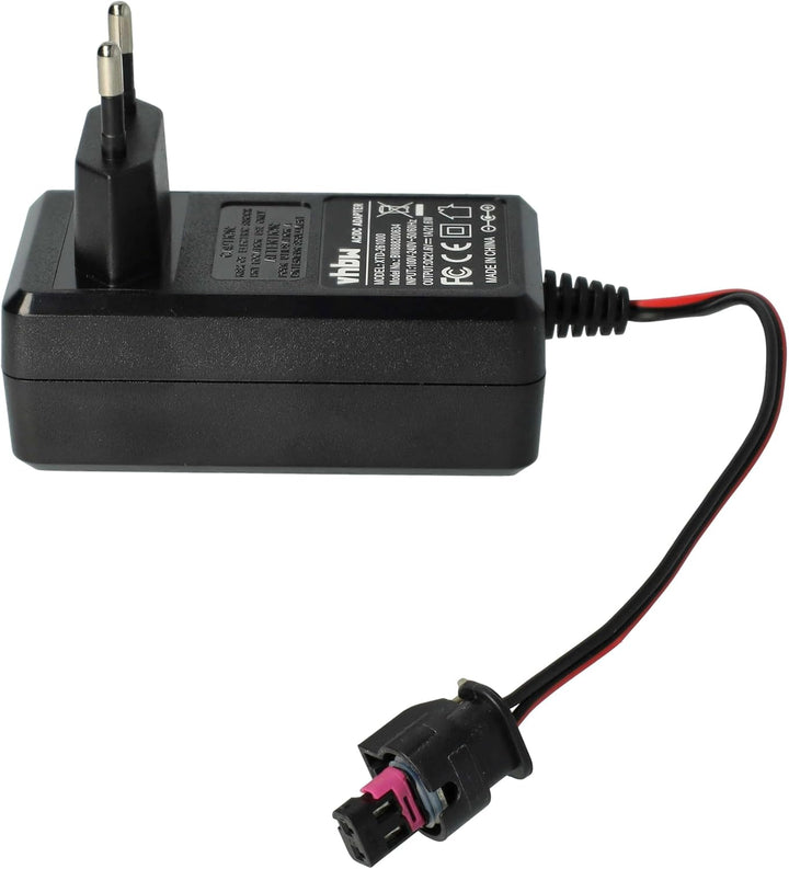 vhbw Ladegerät kompatibel mit Gardena Robotic R38Li [2012-2015], R40Li [2012-2015], R45Li [2012-2015