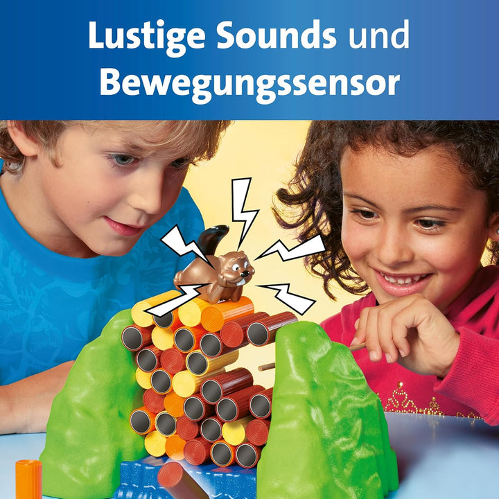 Ravensburger 22246 - Billy Biber - Geschicklichkeitsspiel für ruhige Hände - Spiel für Kinder ab 4 J