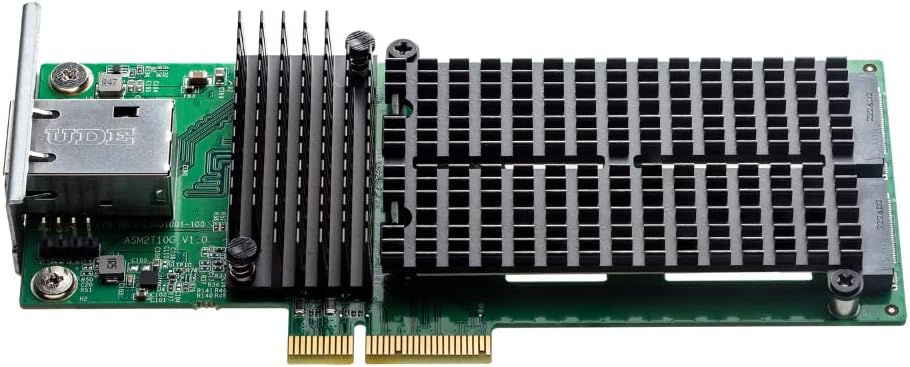 Asustor AS-T10G3, 10GbE &amp; M.2 NVMe SSD Netzwerkkarten (für AS6704T/AS6706T/AS6504RD/AS6504RS/AS6512R