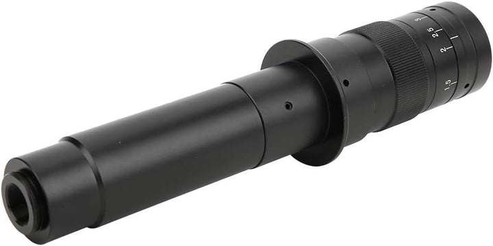 Oumefar 300X verstellbares C Mount Objektiv Industrielles 0, 7X 4, 5X Mikroskop Kameraobjektiv 25 mm