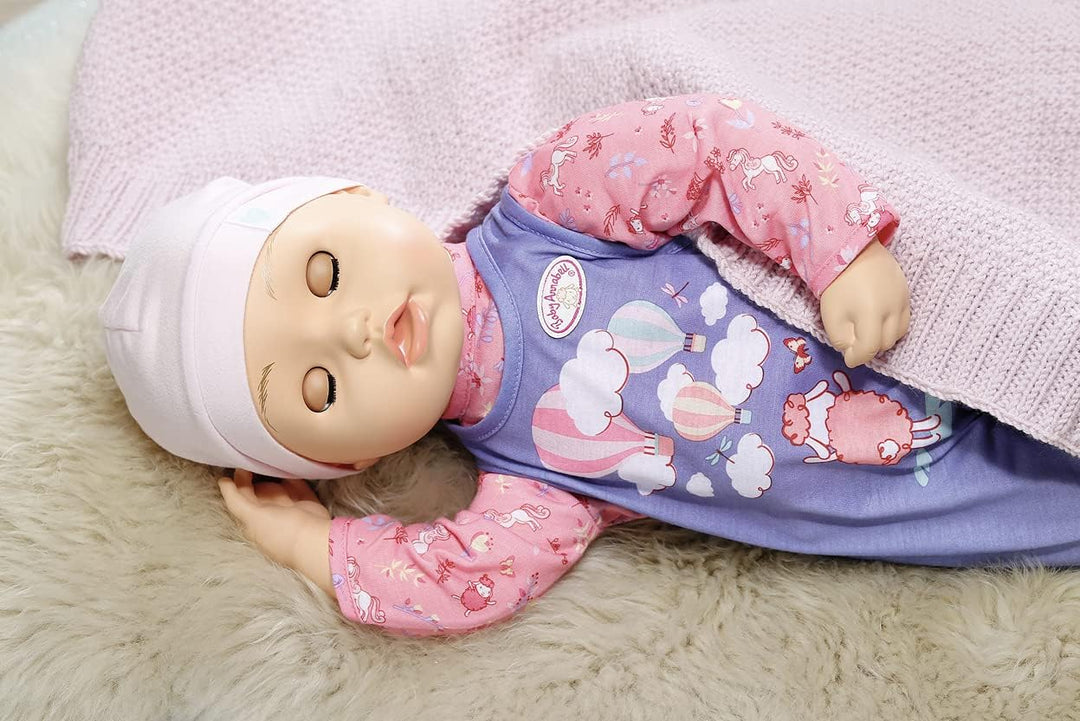 Baby Annabell, Puppe, Grosse Annabell 54cm, weiche Puppe in echter Babygrösse mit Strampler, Mütze,