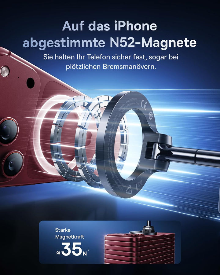 Baseus VC2 Flex Ultra Handyhalterung Auto Magnet, Elektronischem Vakuum