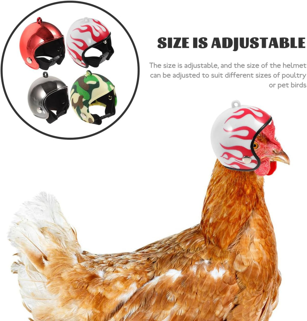 BESPORTBLE 4Stücke Puppenhelm Helme Für Spielzeughäuser Witzige Und Farbenfrohe Mini Helme Für Puppe