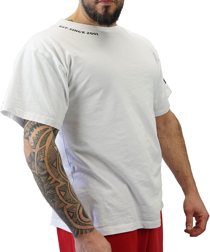 Brachial Premium Herren T-Shirt Gym Loose-Fit - für Freizeit Bodybuilding Workout Gym Kraftsport Fit