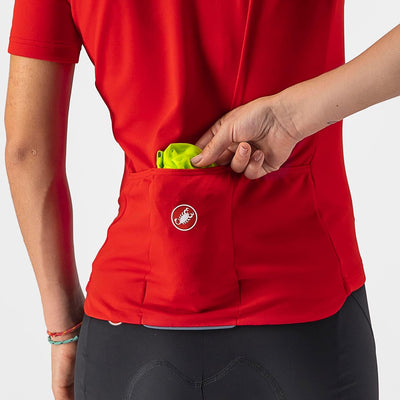 CASTELLI Damen Squadra Stretch W Jacket Jacket (1er Pack) XS Elektrischer Kalk/Dunkelgrau, XS Elektr