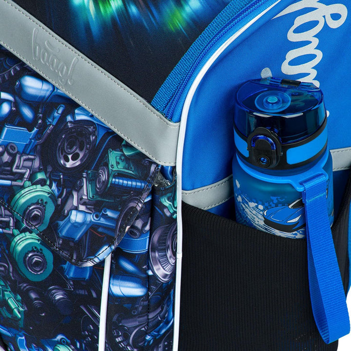 Baagl Schulranzen Jungen Mädchen für 1. Klasse - Ergonomische Schultasche für Kinder - Schulrucksack