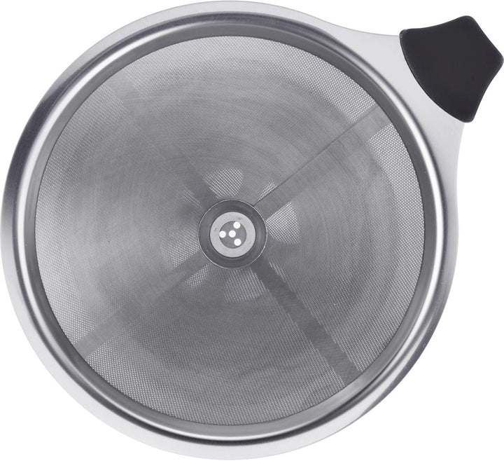 Westmark Dauerfilter/Dripper Kaffee, mit Tassenhalterung, Brasilia, Aufsatzfläche 10 cm, 18/8 Rostfr