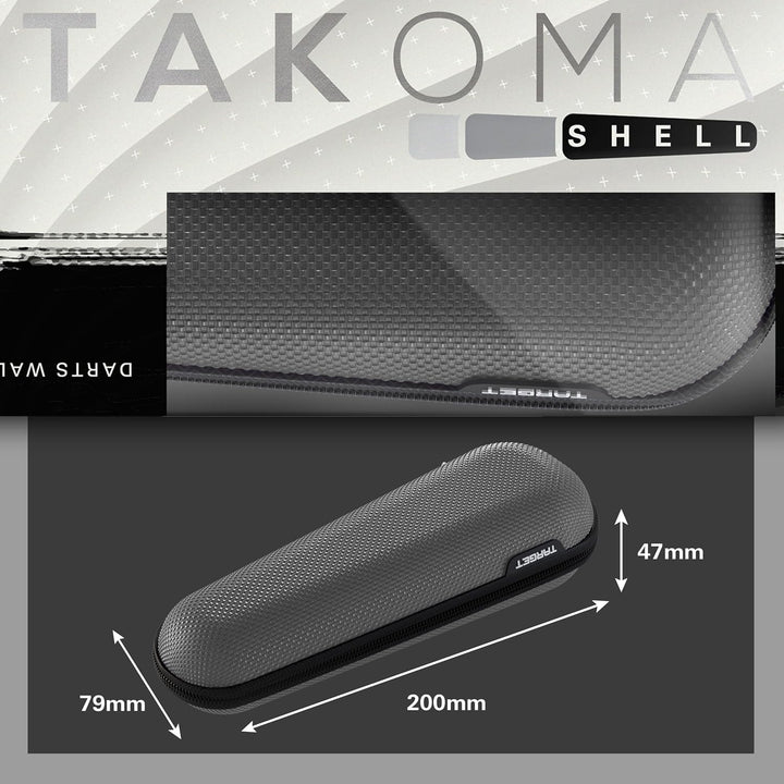 Target Japan Takoma Shell Wallet, Grau | Dart-Tasche, Dart-Aufbewahrungsbehälter, hält 3 vollständig
