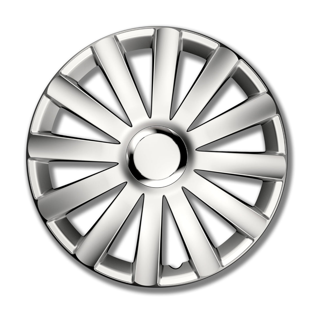 Petex RB536414 Radzierblende Spyder Pro Grösse 14 Zoll 2-fach lackiert mit Chromring Material: Nylon