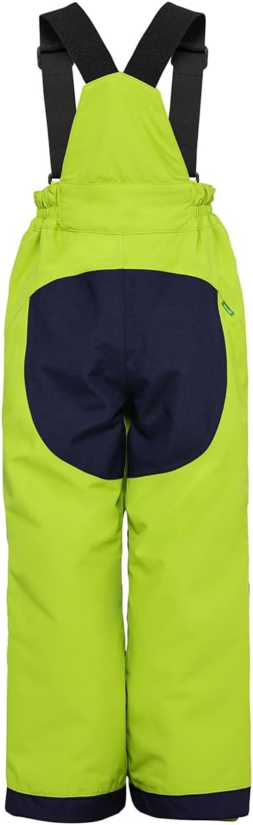 VAUDE Unisex Kinder Hose Kids Snow Cup Pants Iii 92 Chute Green/Blue, 92 Chute Green/Blue