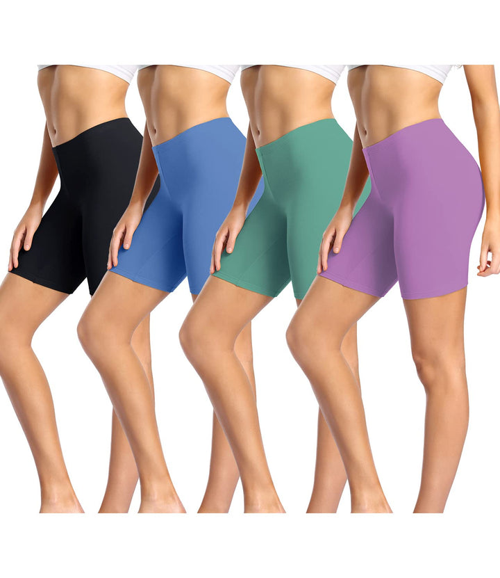 wirarpa Radlerhose Damen Kurz Baumwolle Boxershorts Unter Kleid Rock Unterhosen mit Bein Anti Scheue