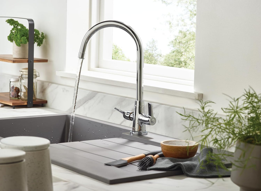 Bristan EC SNK EF C Echo Easyfit Sink Mixer by Bristan Chrome, Chrome