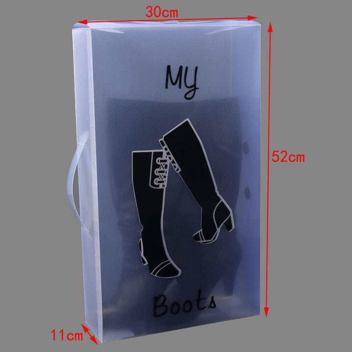 Schuhaufbewahrung Stiefelbox schuhkasten Stiefel 52x30x11cm, 5 St JLA191-5X