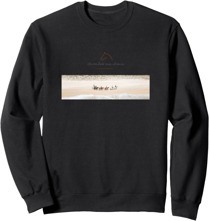 Cavalos na Areia Sweatshirt